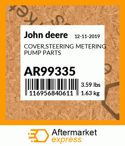 John Deere Filter Element AR99661 