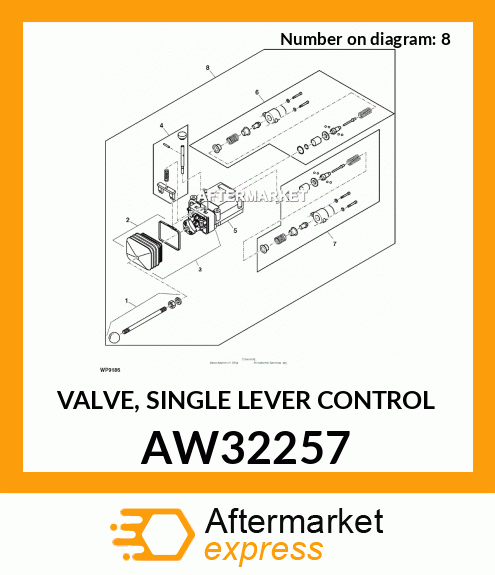 John Deere AH220593 Fuse Box, Fuse Center