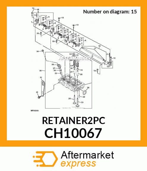CH10067 - RETAINER2PC