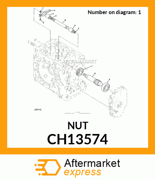 Nut CH13574