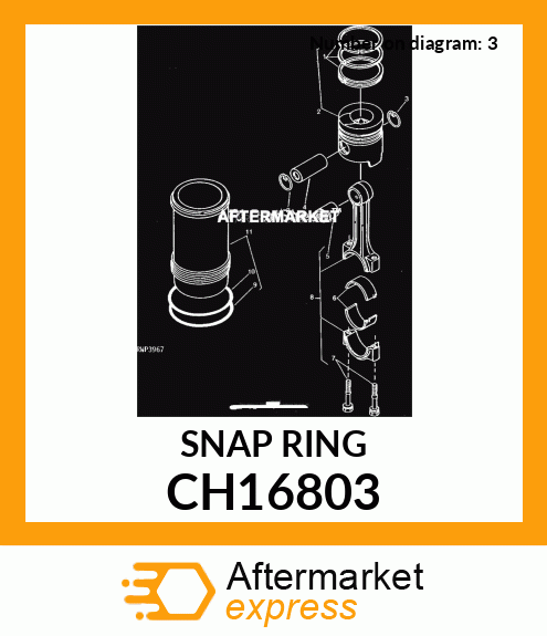 SNAP RING CH16803