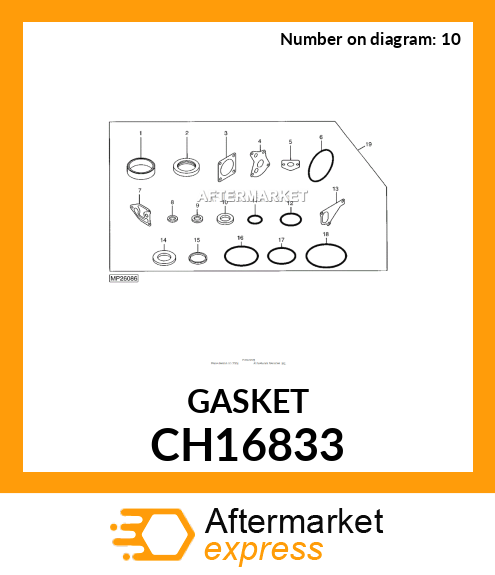Gasket CH16833