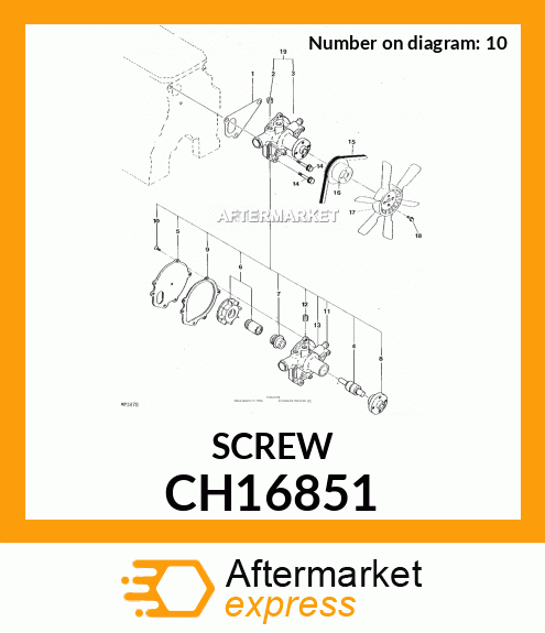 SCREW CH16851