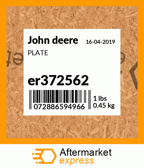 AR78192 Oil dipstick John Deere 