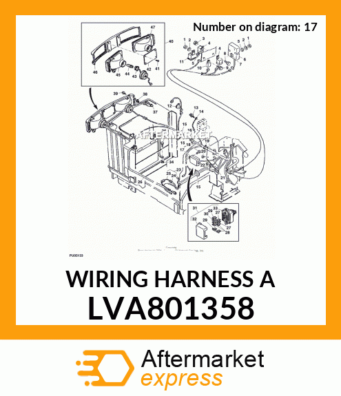 LVA801352 - DUAL CLUTCH ASSY fits John Deere