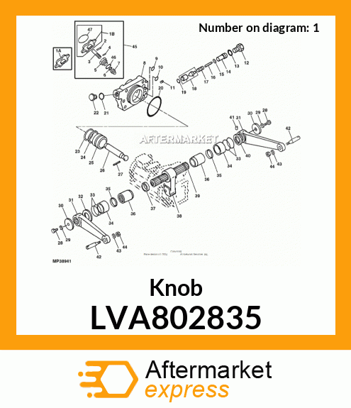 Knob LVA802835