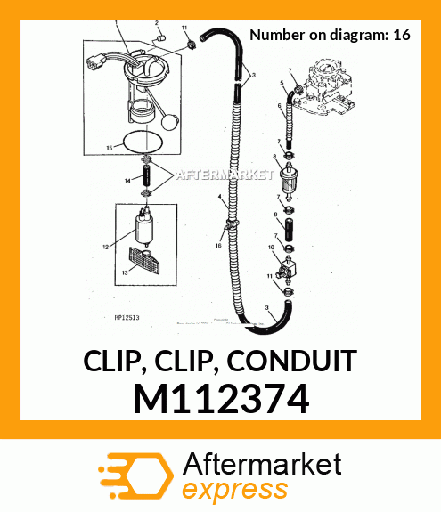 M156277BLE - SHIELD, POWER FLOW fits John Deere