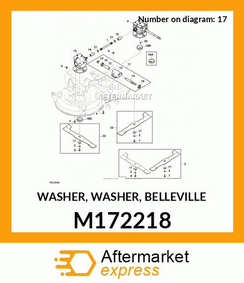 John Deere Complete Gasoline Engine - MIA13040