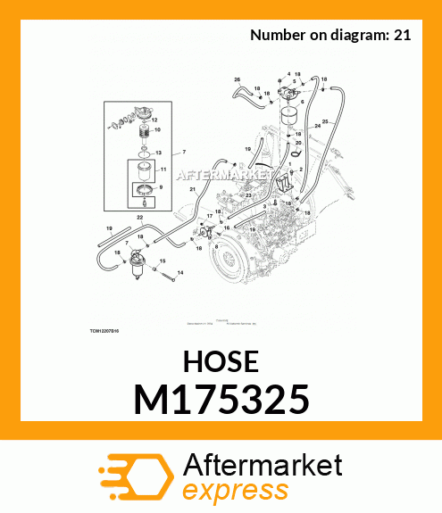 HOSE M175325