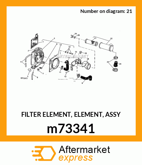 John Deere AH220593 Fuse Box, Fuse Center