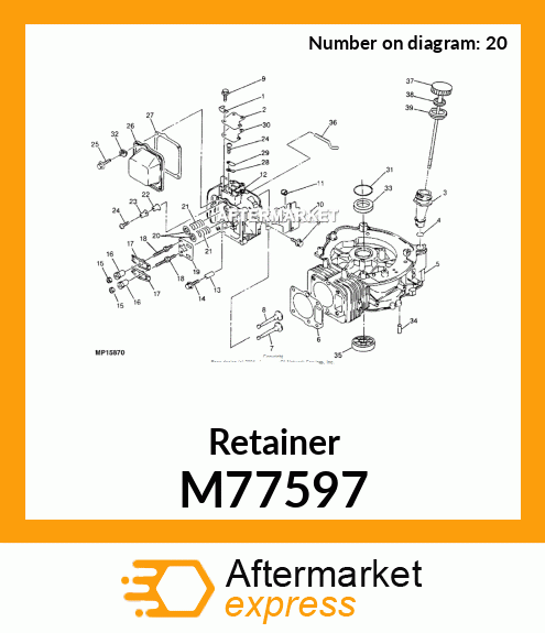 Retainer M77597