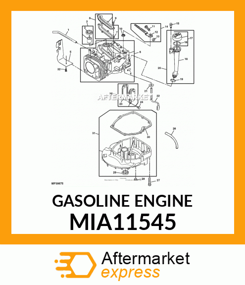 MIA11545 - GASOLINE ENGINE