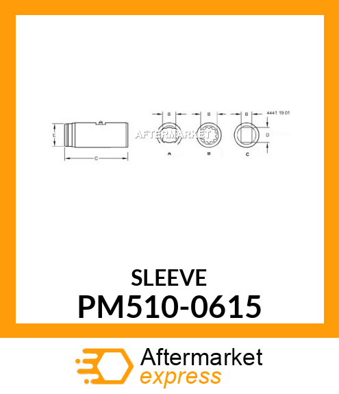 PM50990-6 - CAPRED fits John Deere | Price: $0.32