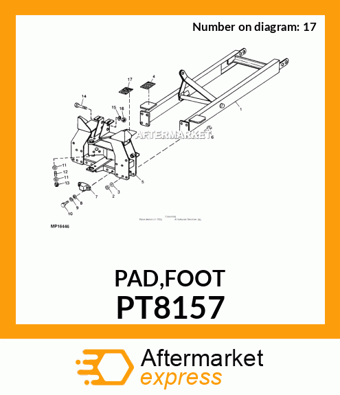 John Deere 7, 8, 8A, 8B, 10 and 10A Backhoes Parts Catalog (PC1969)