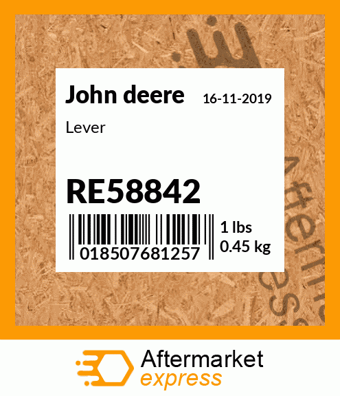 John Deere OEM Control Knob RE58886 NOS for sale online 