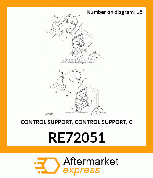 CONTROL SUPPORT, CONTROL SUPPORT, C RE72051