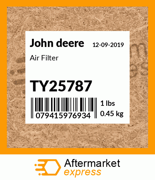 John Deere TY25797 Spray Graphite