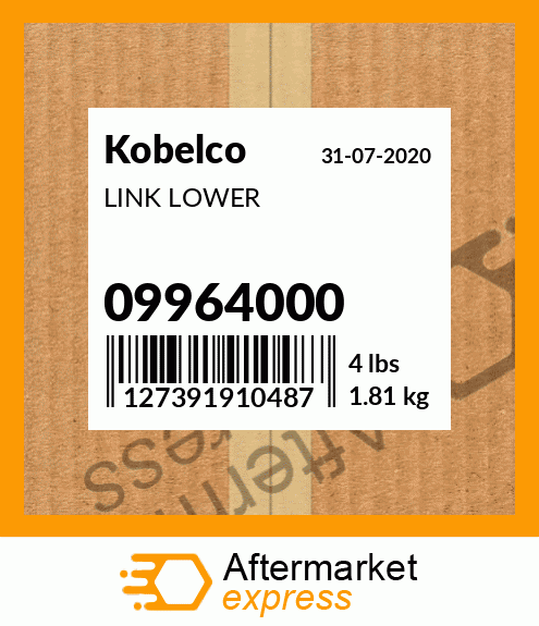 Spare part 09964000 + LINK LOWER