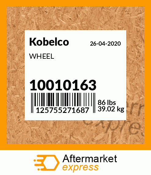 Spare part 10010163 + WHEEL