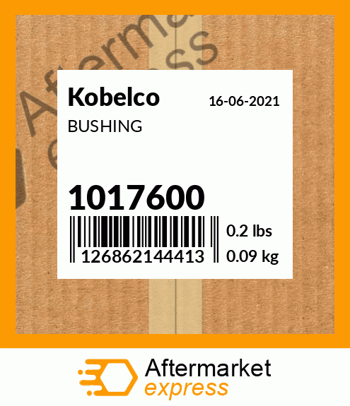 Spare part 1017600 + BUSHING