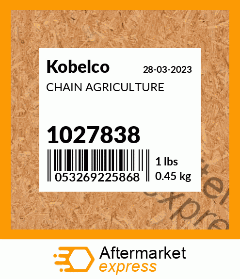 Spare part 1027838 + CHAIN AGRICULTURE