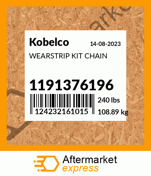 Spare part 1191376196 + WEARSTRIP KIT CHAIN