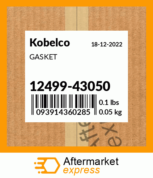 Spare part 12499-43050 + GASKET