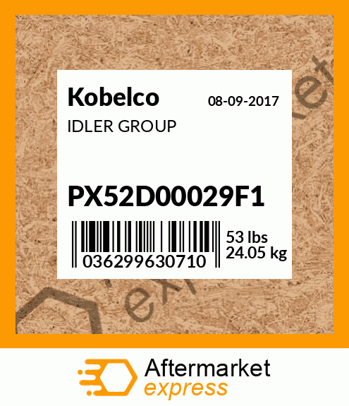 IDLER GROUP PX52D00029F1