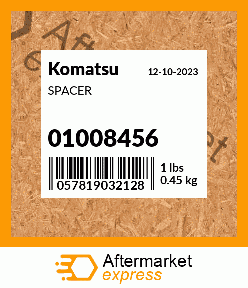 Spare part 01008456 + SPACER