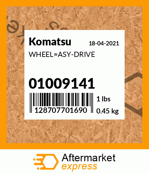 Spare part 01009141 + WHEEL_ASY-DRIVE