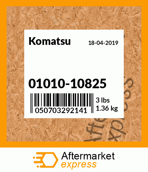 Spare part 01010-10825 + 01010-10825