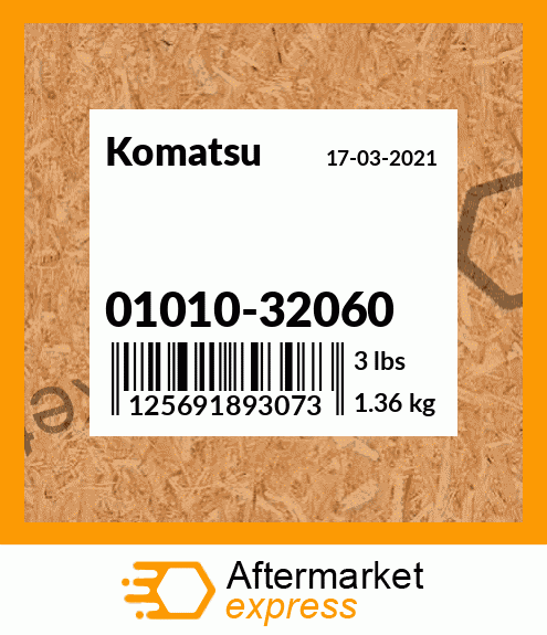 Spare part 01010-32060 + 01010-32060