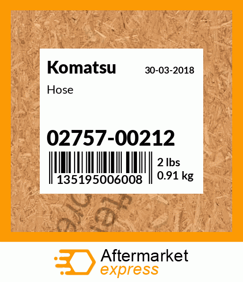 Hose 02757-00212