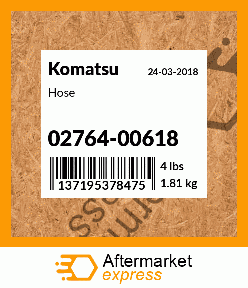 Hose 02764-00618