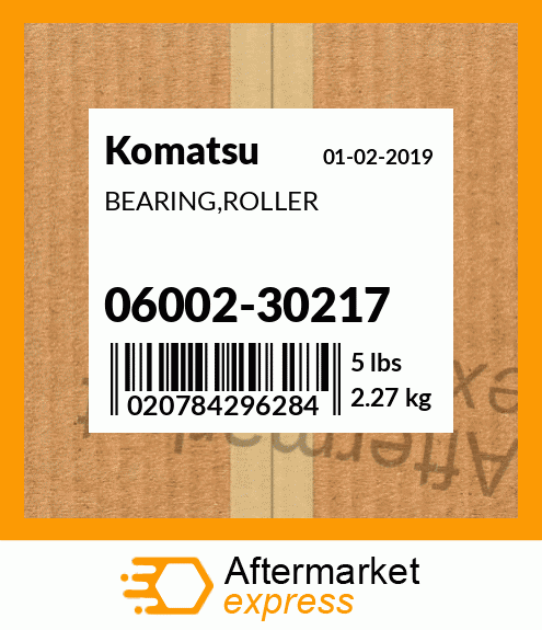 Spare part 0600230217 + BEARING,ROLLER