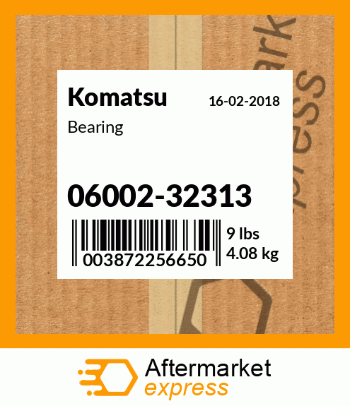 Spare part 06002-32313 + Bearing