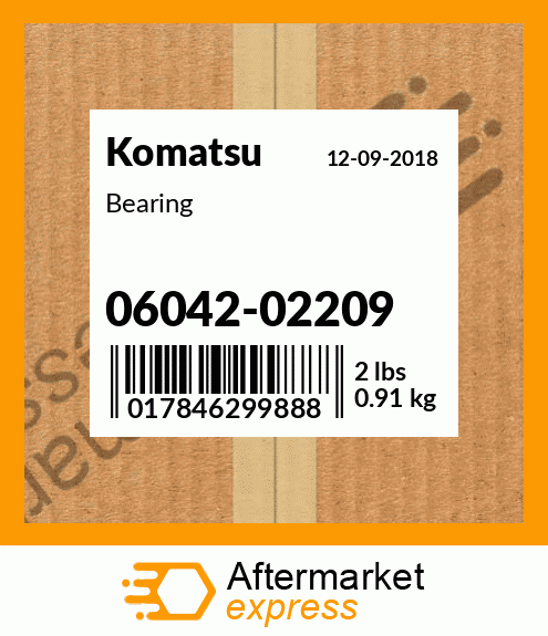 Spare part 0604202209 + Bearing