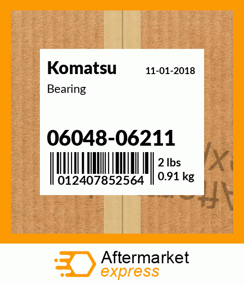 Spare part 06048-06211 + Bearing