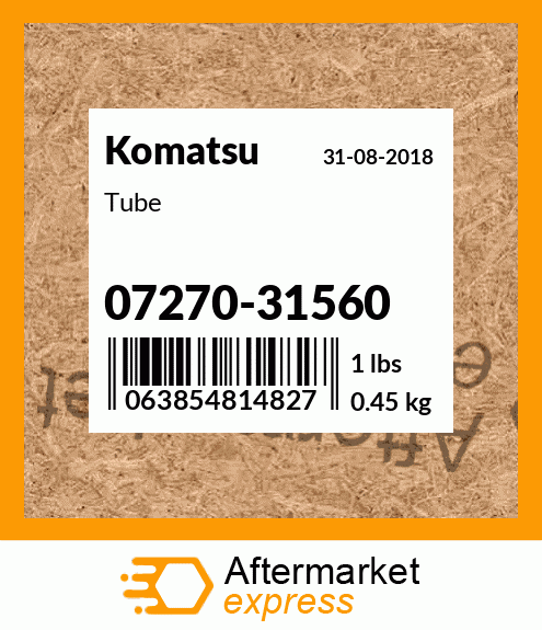 Tube 07270-31560