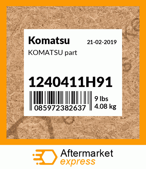 KOMATSU part 1240411H91