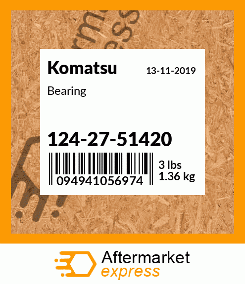 Spare part 1242751420 + Bearing