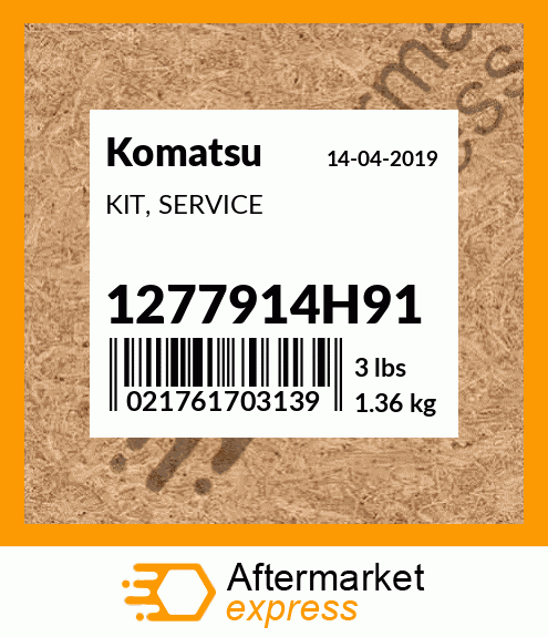 Spare part 1277914H91 + KIT, SERVICE