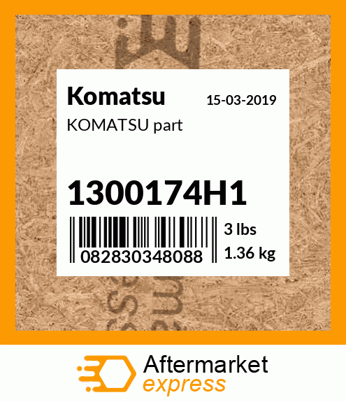 KOMATSU part 1300174H1