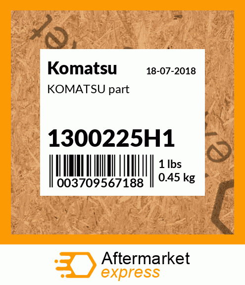 KOMATSU part 1300225H1