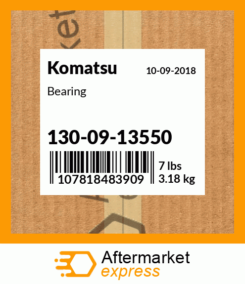 Spare part 1300913550 + Bearing