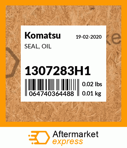 Spare part 1307283H1 + SEAL, OIL