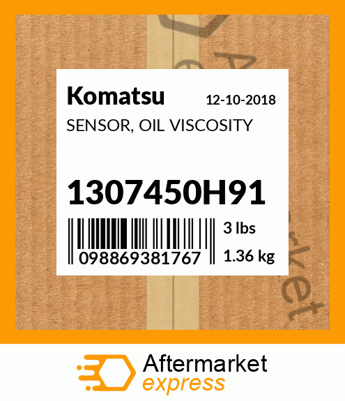 Spare part 1307450H91 + SENSOR, OIL VISCOSITY