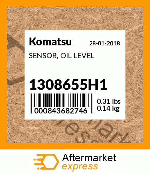 Spare part 1308655H1 + SENSOR, OIL LEVEL