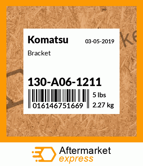 Spare part 130-A06-1211 + Bracket