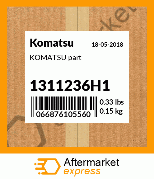 KOMATSU part 1311236H1